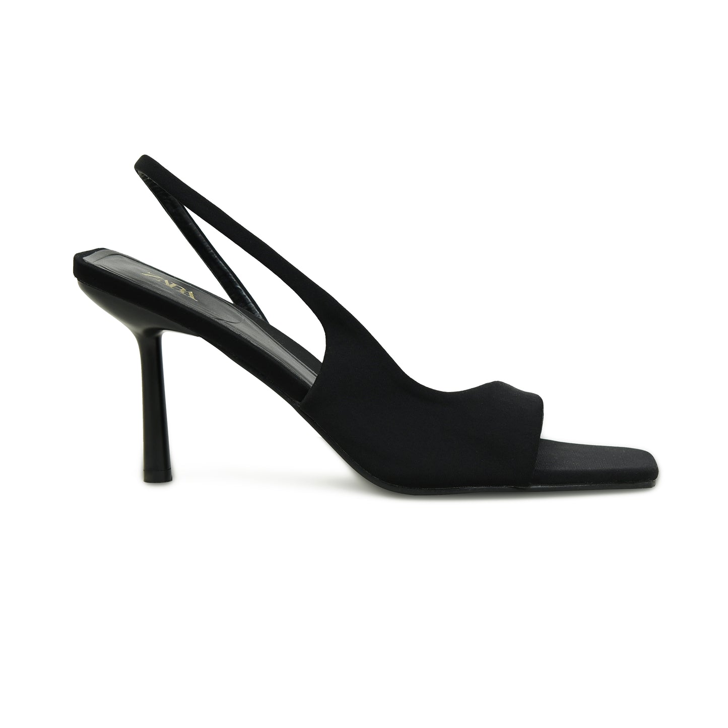 Pelle Luxur Carina Black Sandals For Women