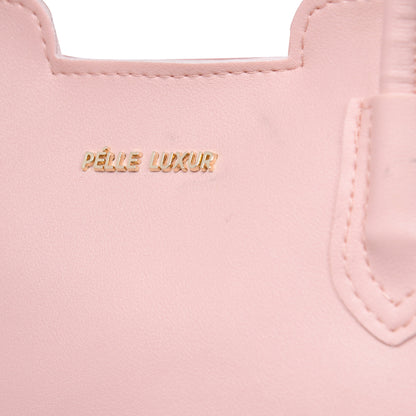 Pelle Luxure Women's PU Tote Bag – Stylish, Functional, and Versatile (Available in 4 Colors)