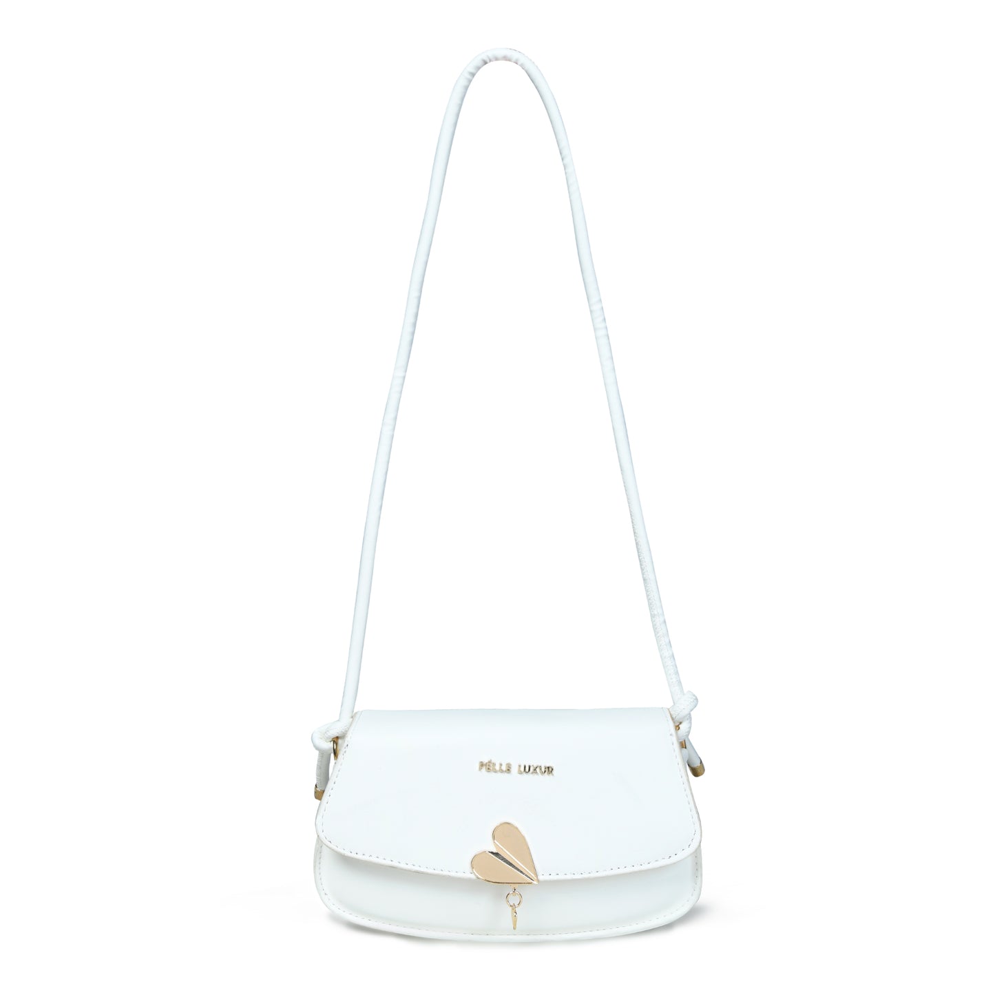 Pelle Luxure Women's PU Small Sling Bag – Stylish Colors: Pink, Khaki, White, Black, and Brown