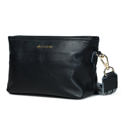 Pelle Luxure PU Small Sling Bag – Perfect for Women, Available in Black, Grey, Blue, and Tan