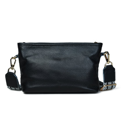Pelle Luxure PU Small Sling Bag – Perfect for Women, Available in Black, Grey, Blue, and Tan