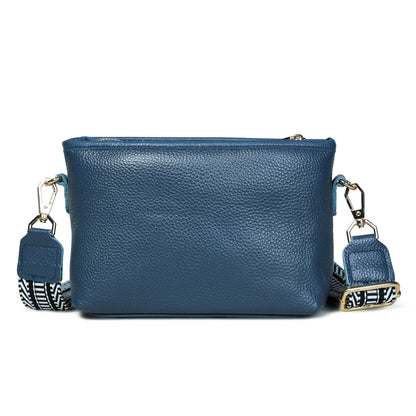 Pelle Luxure PU Small Sling Bag – Perfect for Women, Available in Black, Grey, Blue, and Tan