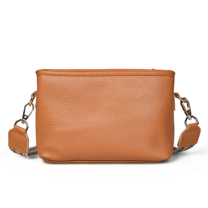 Pelle Luxure PU Small Sling Bag – Perfect for Women, Available in Black, Grey, Blue, and Tan
