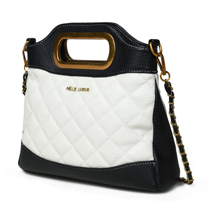 Chic & Versatile: Pelle Luxure Women's Medium PU Sling Bag – Tan, Black, Olive, Beige